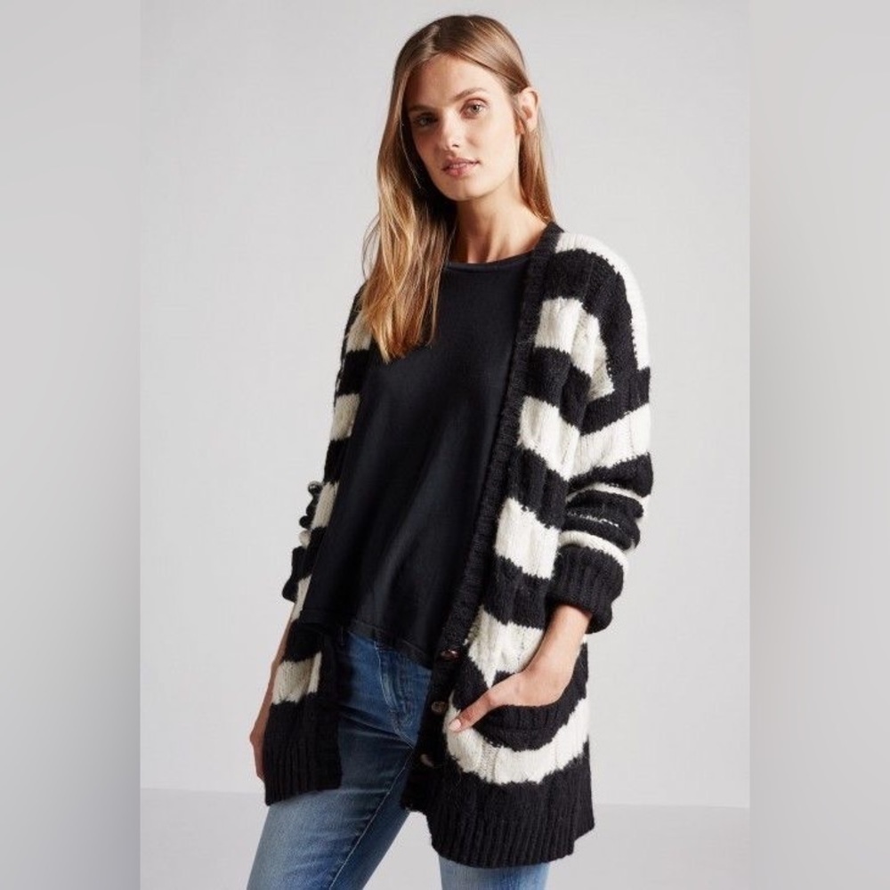 * NEW WITH TAGS * CURRENT ELLIOT Alpaca wool Cardigan * Size XS *